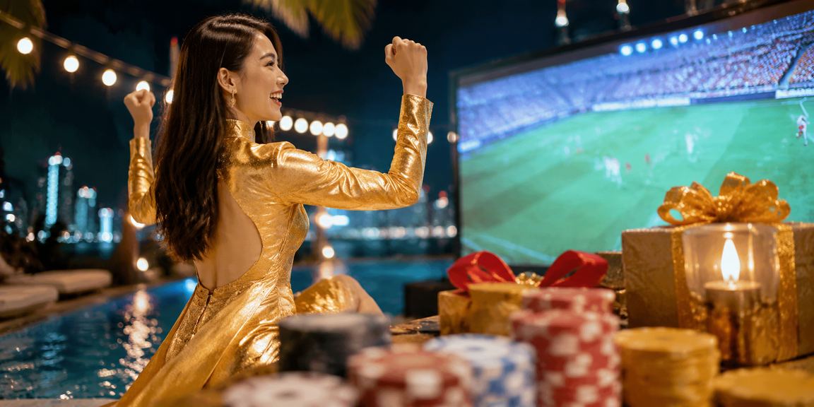 Người mặc áo dài trải nghiệm cá cược thể thao trực tuyến tại Nha Trang